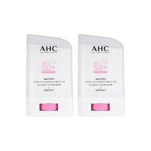 [2025 최신상] AHC 핑크 선스틱 22g 2개 마스터즈 하이퍼 마일드 리페어