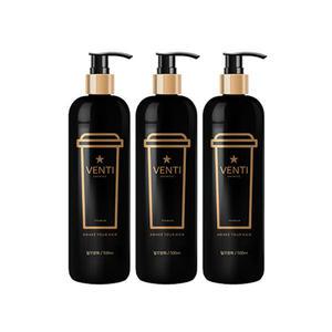 벤티샴푸 탈모 완화 약산성 카페인 샴푸 500ml 3병