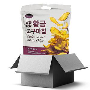 로마나 달콤 바삭한 황금 고구마칩 320g 10봉(1박스)