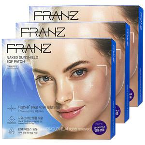 2025년 4세대 프란츠 네이키드 선쉴드 EGF 선패치 3박스 (21회분)