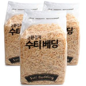 편백나무 수티베딩 12L x3개 앵무새 햄스터 병아리 메추리 바닥재