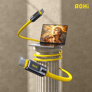 AOHi USB4 2.0 썬더볼트5 120Gbps 240W PD 3.1 Type C to C 케이블