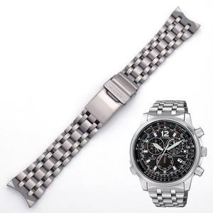 시계용 곡선 티타늄 지팡이 스트랩, AS4020, AS8000, CB5867, CB586, 23mm