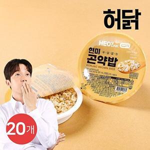 [허닭]T_허닭ON 실온 현미 곤약밥 150g (135kcal/곤약쌀 75퍼센트) 20개