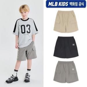 [MLB키즈](강남점)(백화점 공식)(단독)  25SS 아웃도어 카고 5부 팬츠 (3color) 7ASMB0853