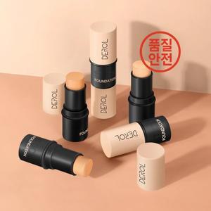 크림 DEROL 컨실러 풀 커버리지 파운데이션 스틱 오일 컨트롤 천연 배리어 BB CC 크림 하이 드레이팅 지속