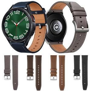 삼성 갤럭시 워치용 정품 가죽 스트랩, 6, 5 프로, 40, 44mm, 4 클래식, 20mm, 22mm