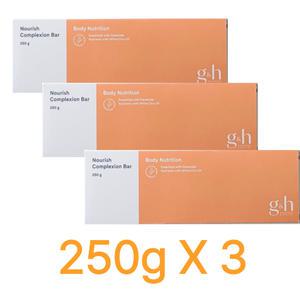 암웨이 g&h 너리쉬 컴플렉션 바 250g 1개 X 3