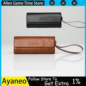 AYANEO 포켓 마이크로 게임 콘솔 시스템용 정품 보호 케이스 가방, UMPC 미니 노트북 맞춤형 가죽 보관 가