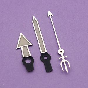 시계 손 트라이던트 초침 C3 슈퍼 그린 빛나는 SKX007 SKX009 SRPD 시계 수리 부품에 대한 7S26 NH36 NH35