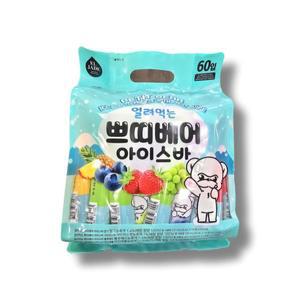 엘제이드 쁘띠베어 아이스바 35ml x 60개입 여름 아이스크림 코스트코