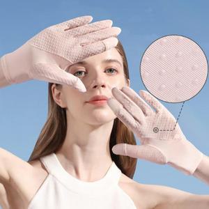 햇빛 차단 미끄럼 방지 쿨링 장갑 스마트폰터치 여성 햇빛차단 등산 골프 스포츠 여름장