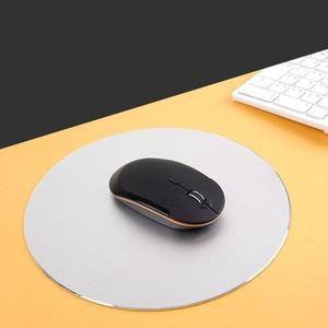 고품질 Coms 알루미늄 마우스 패드 원형 두께220mm 무선충전마우스패드 로지텍마우스패드 (WFHRE7S)