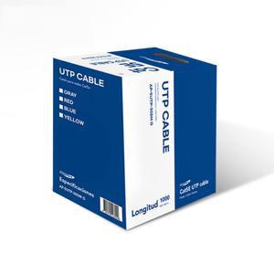 Anyport CAT.5E UTP 제작용 랜케이블 305M 단선 그레이 AP-5UTP-305M(G)