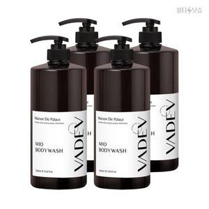 바디브 메종드팰리스 약산성 9무 퍼퓸 바디워시 1000ml 4개