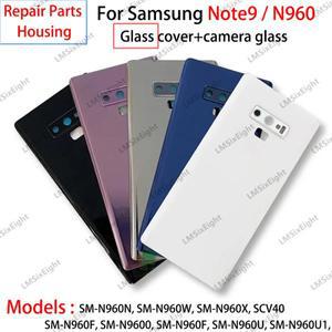 뒤유리 note9 교체 삼성 호환호환 갤럭시 호환 노트 9 N960 배터리 커버 후면 도어 하우징 케이스 뚜껑 패