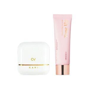 가히 캐비어 선스틱 CV 샤인 핏 13.5g + 워터 홀딩 톤업 선세럼 50ml
