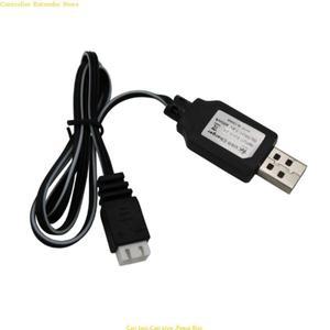 7.4V USB 배터리 충전 케이블(3핀 어댑터 포함) 코드 800mA