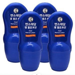 맨소래담로션 롤온 쿨 50ml 바르는 파스 4개 (WFHT69V)