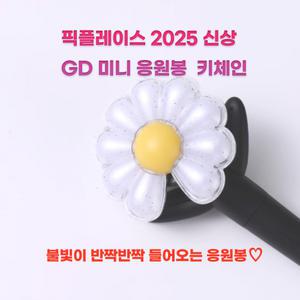 픽플레이스 지디응원봉 미니키체인 위버맨쉬 GD 2025 신상
