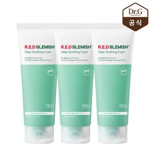 (1+1+1)닥터지 약산성 레드 블레미쉬 클리어 수딩 폼 150mL