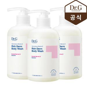 (1+1+1)닥터지 더모이스처 배리어D 리치덤 바디워시 400ml