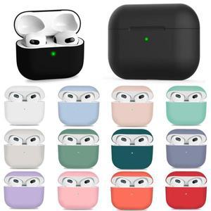 AirPods 4 Pro 2 3용 케이스 액체 실리콘 보호 커버 airpods 4세대 초슬림 심플 소프트