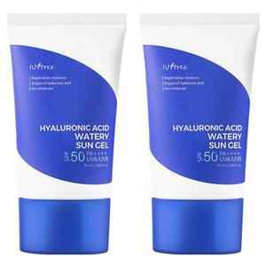 이즈앤트리 히아루론산 워터리 선 젤 SPF50 PA 50ml 2개