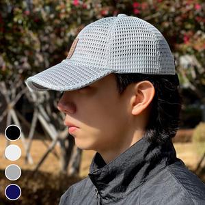 메쉬캡 야구 모자 무지 망사 자외선차단 볼캡 여름 남자