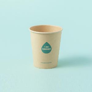 대나무 종이컵 6oz 인쇄 100개