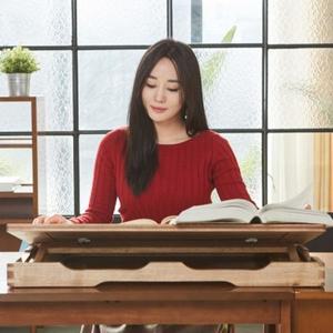 명품 각도조절 독서대 800 애쉬 원목 필기 큰독서대