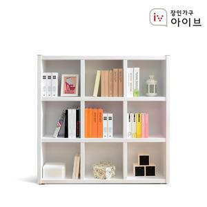 장인가구 아이브 마카롱 1200 3단 오픈형 책장
