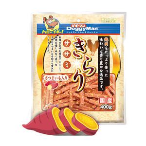도기맨 반짝반짝 사사미 고구마 400g 강아지간식