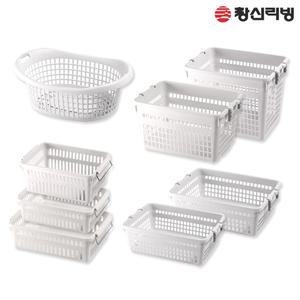 멀티리빙바스켓 모음 다용도바구니 플라스틱 수납함 장난감정리함 빨래통