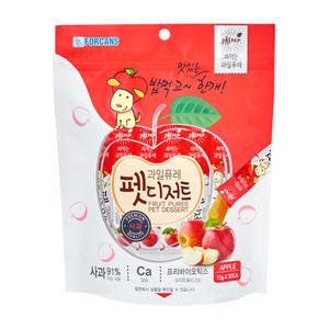 과일퓨레 펫디저트 사과 450g 30개입 포켄스 강아지디저트