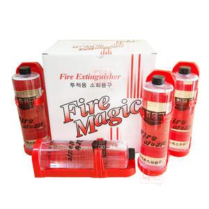 국산 투척용소화기 600ml X 4개 셋트