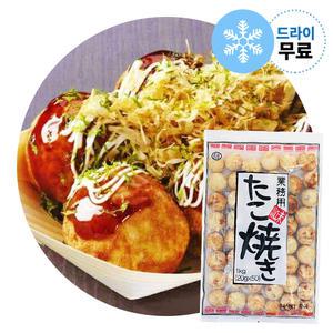지케이푸드 타코야끼볼 1kg 모노링크 문어볼