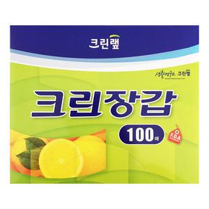 크린랩 크린장갑 100매