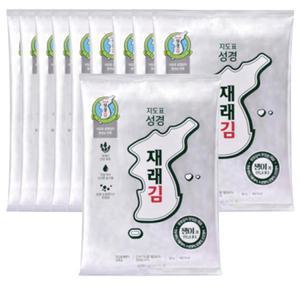 지도표 성경김 재래김 30g x10봉
