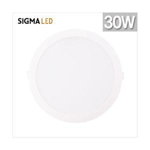 시그마 LED 원형 매입등 8인치 30W 2색상 다운라이트