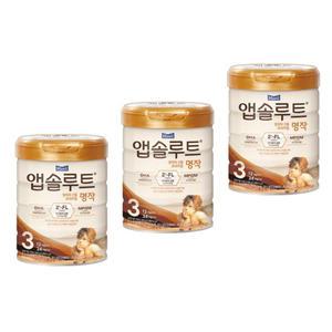 매일유업 앱솔루트 명작 2FL 3단계 800g x 3캔