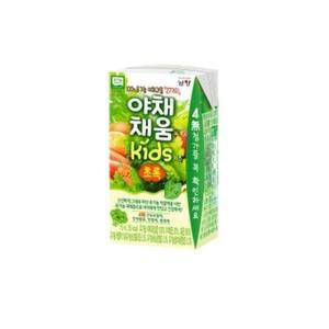 남양유업 야채채움 키즈 초록 115ml 48개