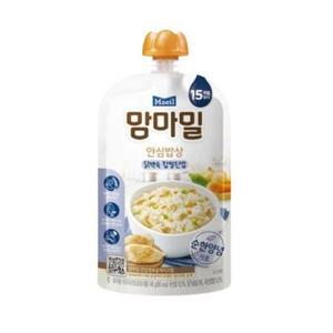 맘마밀 안심밥상 닭백숙 찹쌀진밥 140g 10개