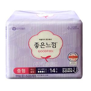 좋은느낌 오리지널 맥시슬림 날개 중형 14매x1팩
