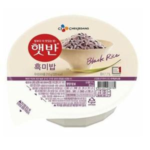 CJ제일제당 햇반 흑미밥 210g 36개