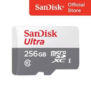 [샌디스크]울트라 MicroSD 256GB 256기가 빠른속도 HD지원 카메라 스마트폰 호환 마이크로SD카드 SDSQUNR