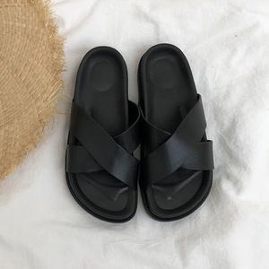 블랙 남여공용 데일리 슬리퍼 사무실 실내화 회사 신