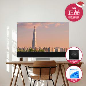 [한컴증정/당일출고] LG 일체형PC 27V70Q-GA70K 27인치 컴퓨터 사무용 주식 i7 (16GB M.2 1TB) 윈도우11 -m