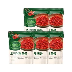 [CJ제일제당]비비고 오징어채볶음 55g x5개