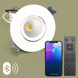 IOT 색변환 COB 3인치 다운라이트 리모컨 디밍 LED 매입등